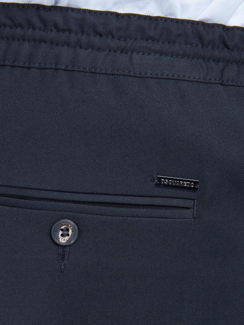 DSQUARED2 Vintage jogging pants in stretch gabardine