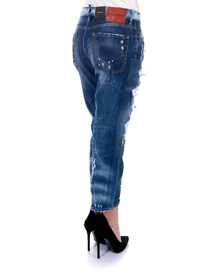 DSQUARED2 Tomboy patchwork distressed jeans