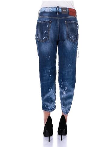 DSQUARED2 Tomboy patchwork distressed jeans