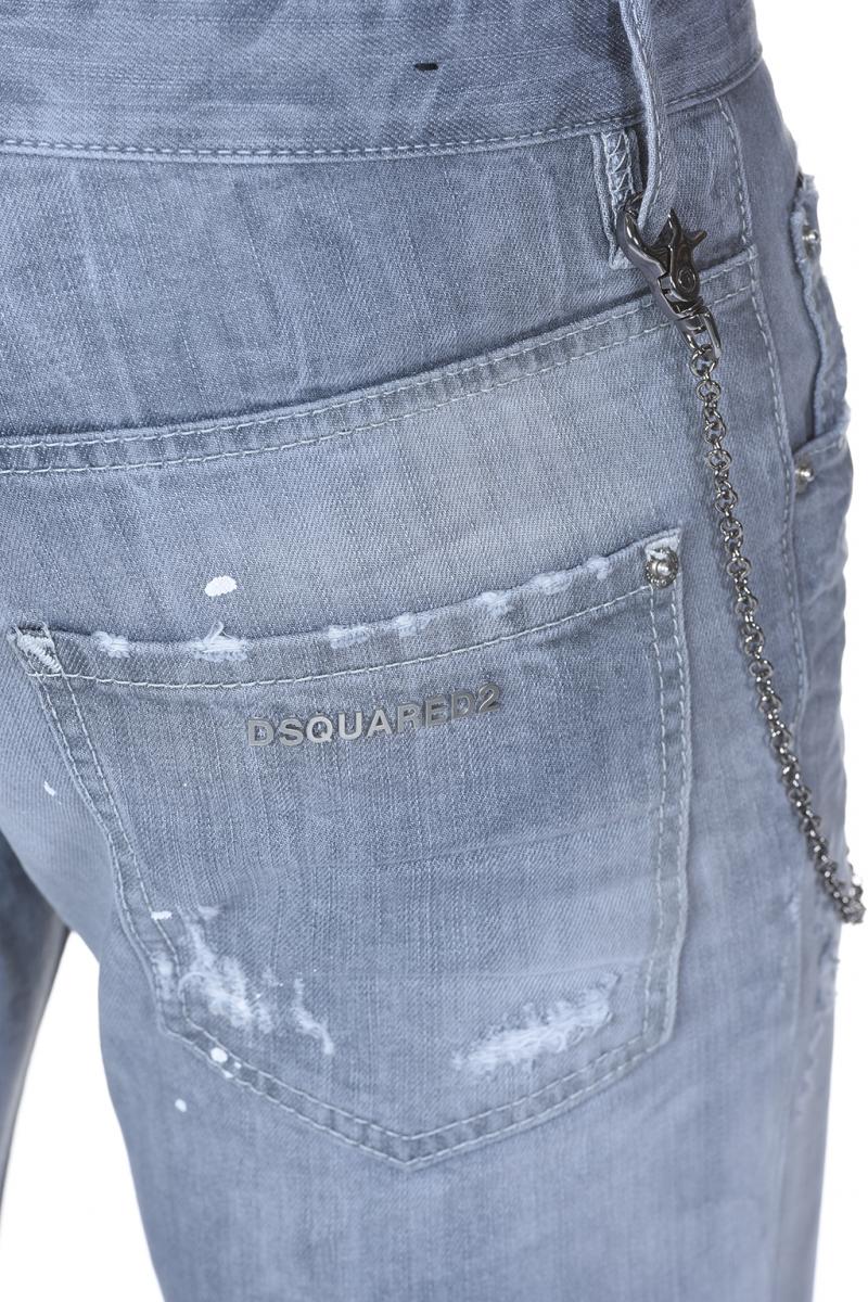 DSQUARED2 DENIM 16CM SKATER JEAN
