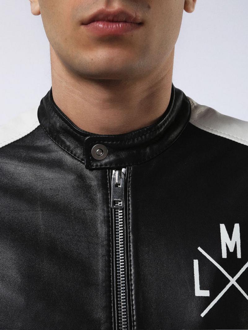 DIESEL L-FYFE LEATHER JACKETS