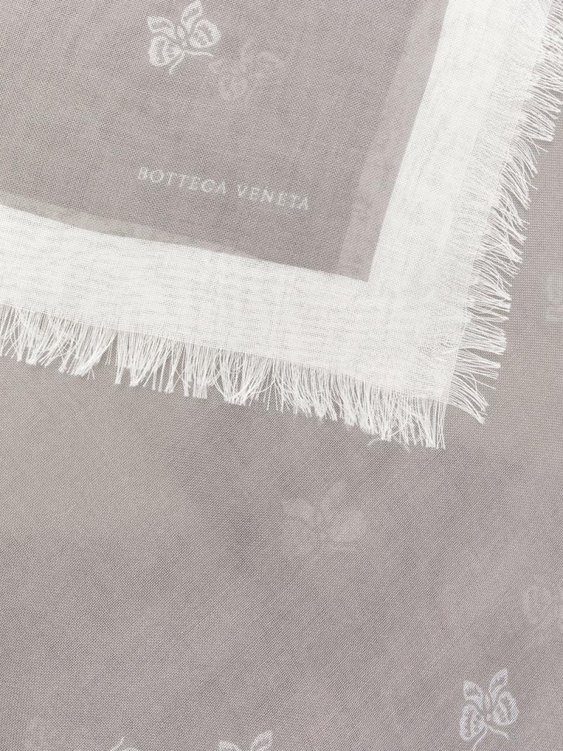 BOTTEGA VENETA frayed butterfly scarf