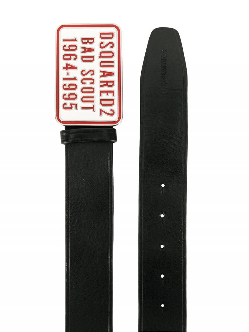 DSQUARED2 Bad Scout buckle belt