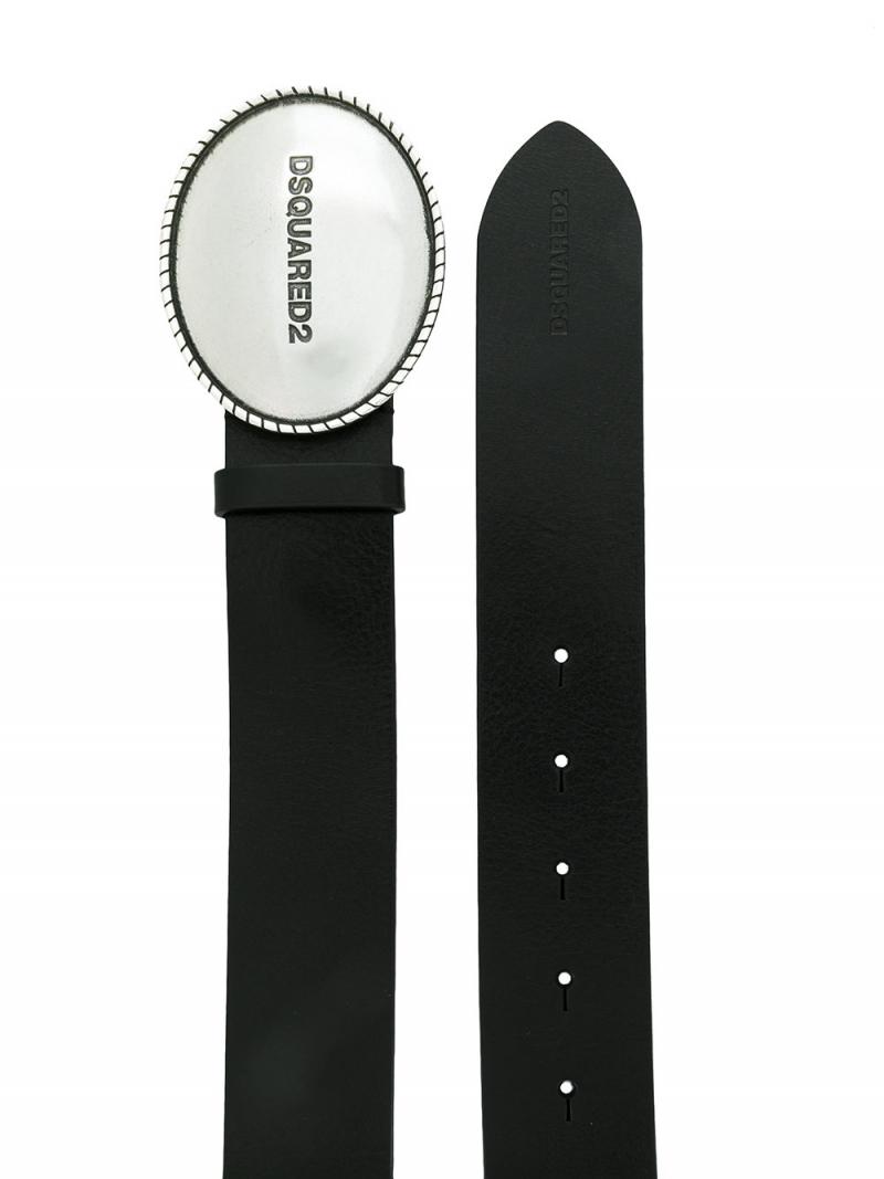 DSQUARED2 embossed buckle belt