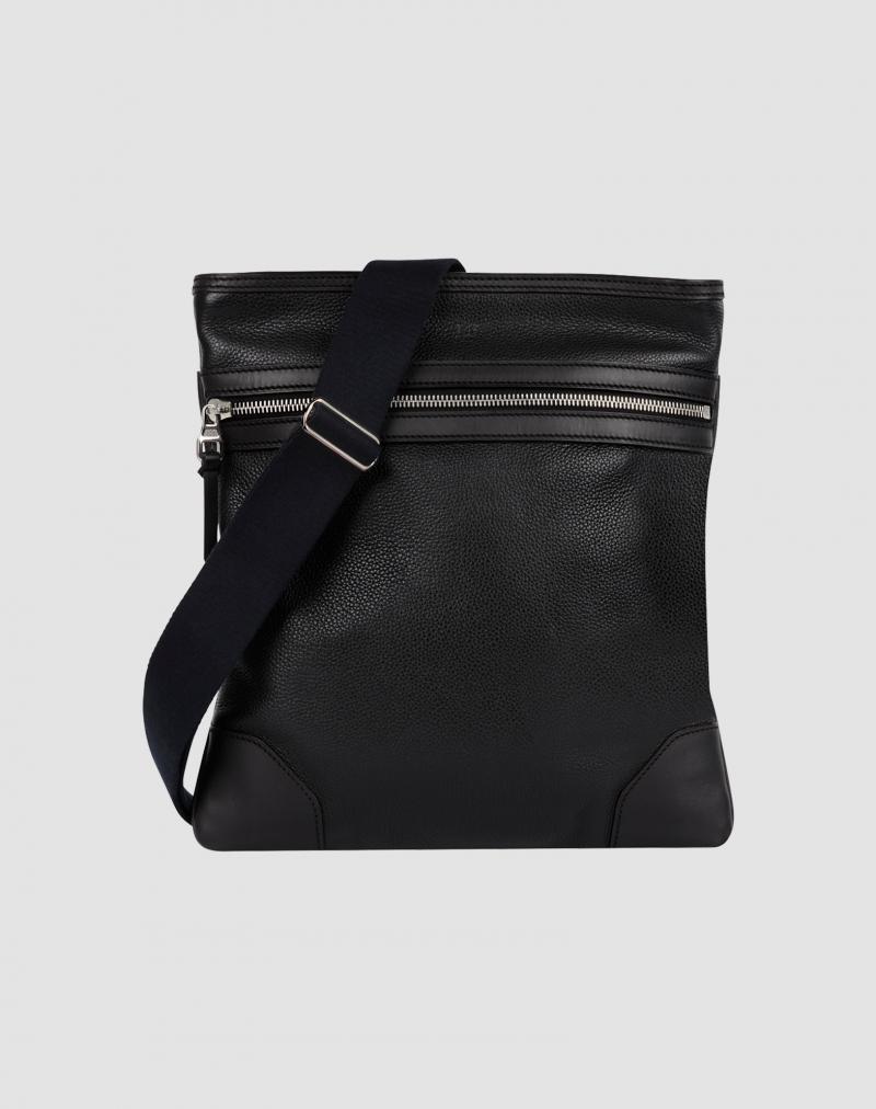 Dunhill London Boston Leather Envelope Bag