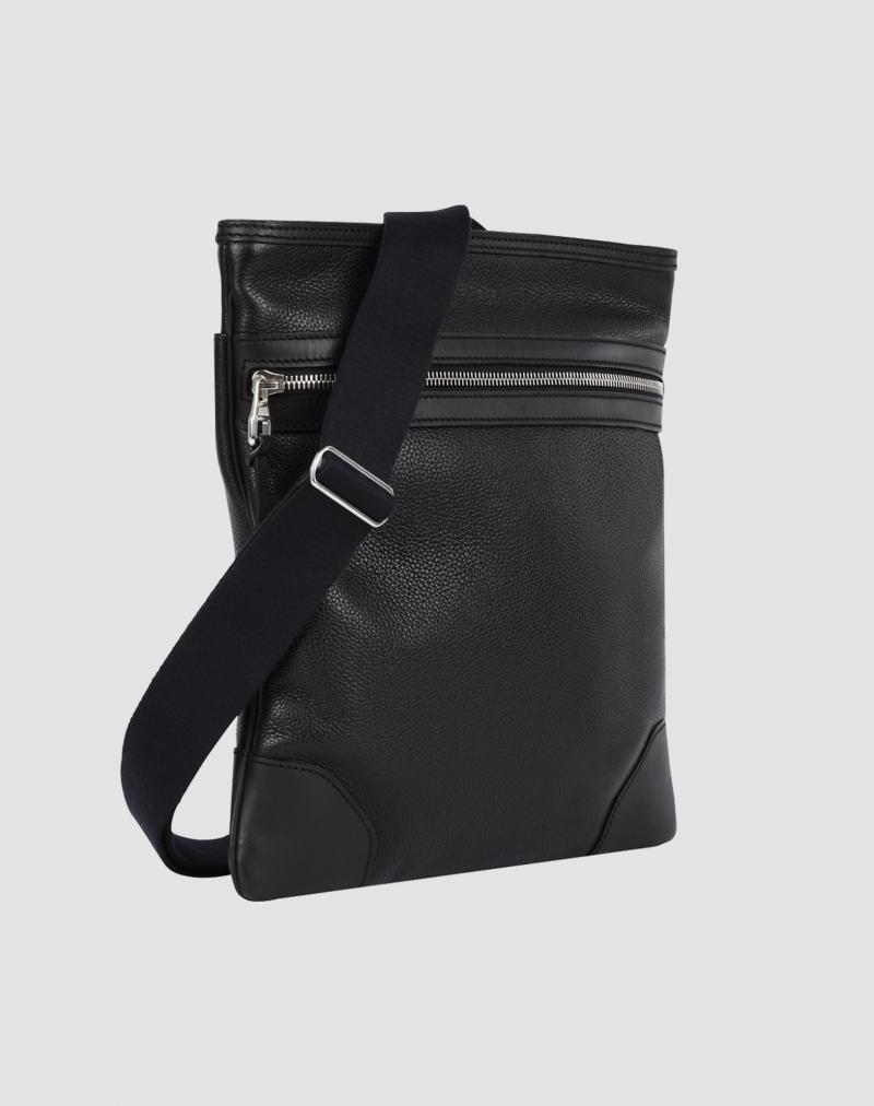 Dunhill London Boston Leather Envelope Bag