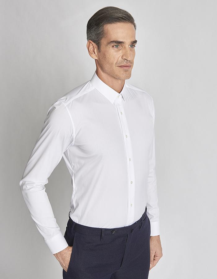 XACUS T-shirt strech poplin