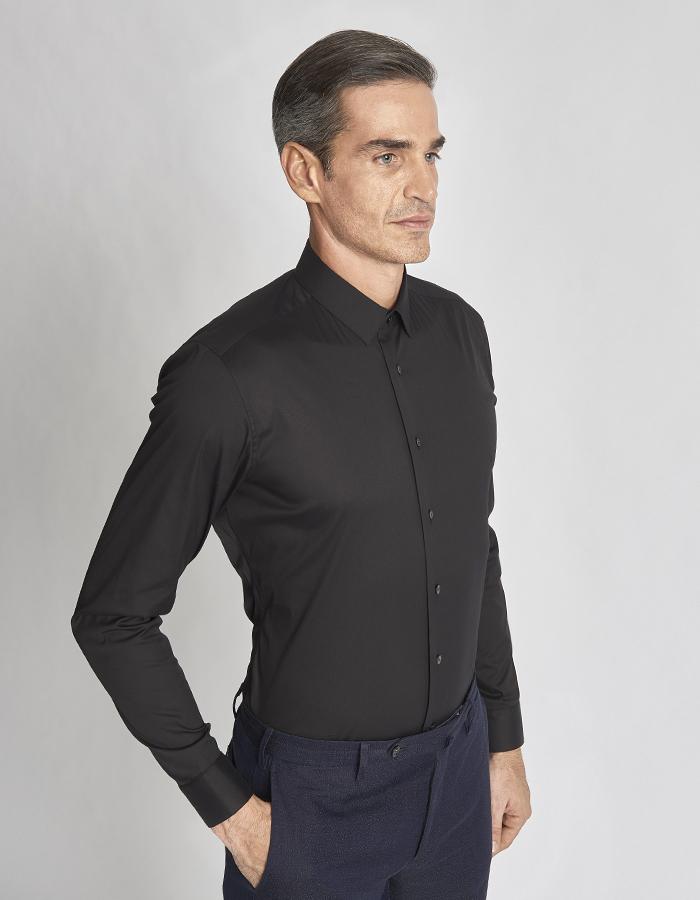 XACUS T-shirt strech poplin
