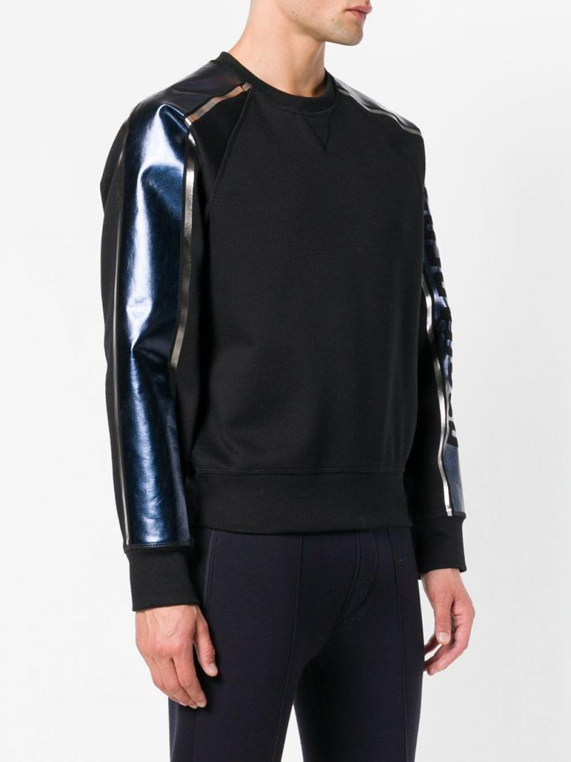 DSQUARED2 logo stripe sweatshirt