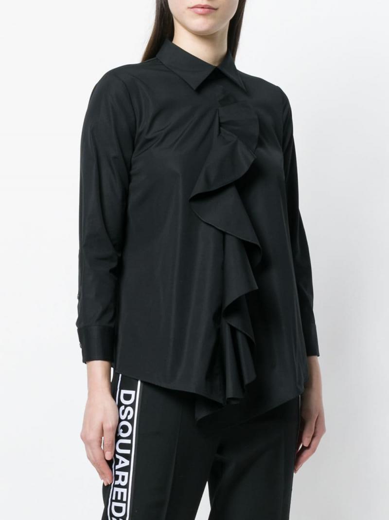 DSQUARED2 ruffle front shirt