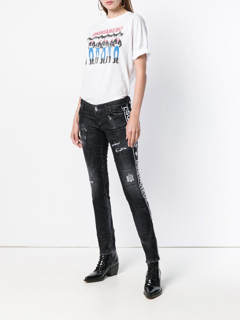 DSQUARED2 Cowboy print T-shirt