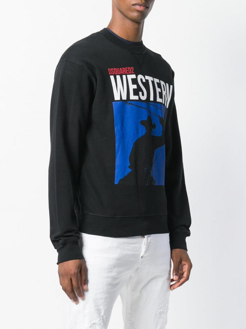 DSQUARED2 printed sweatshirt