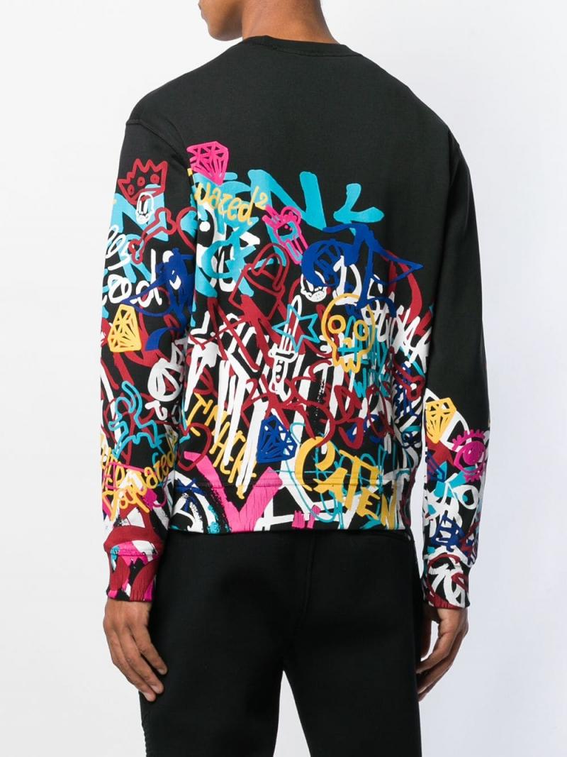 DSQUARED2 printed crew neck sweatshirt