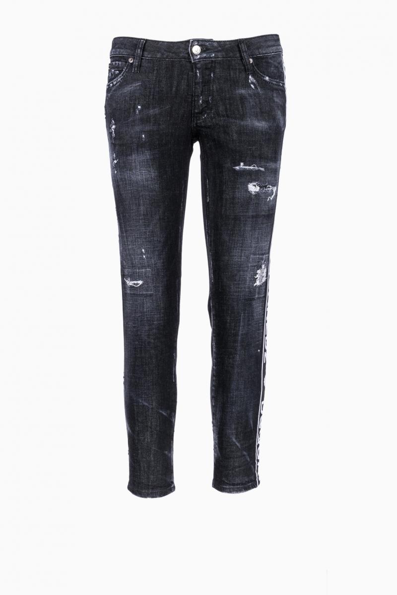 DSQUARED2 MEDIUM WAIST SKINNYCROPPED JEAN