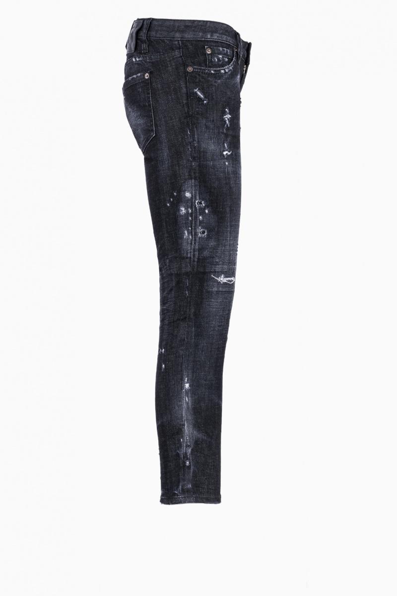 DSQUARED2 MEDIUM WAIST SKINNYCROPPED JEAN