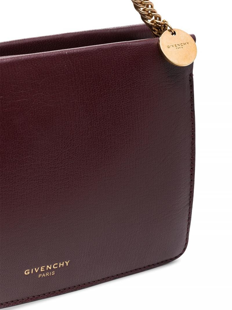 GIVENCHY CROSS3 bag in grained leather and suede