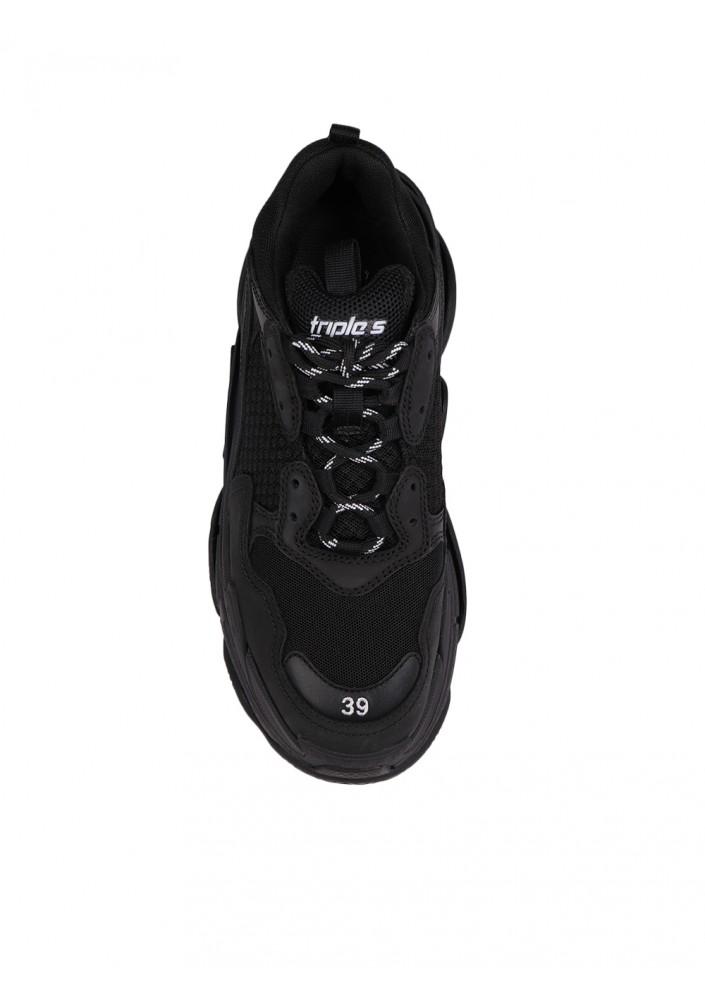 BALENCIAGA triple S  ”all black”