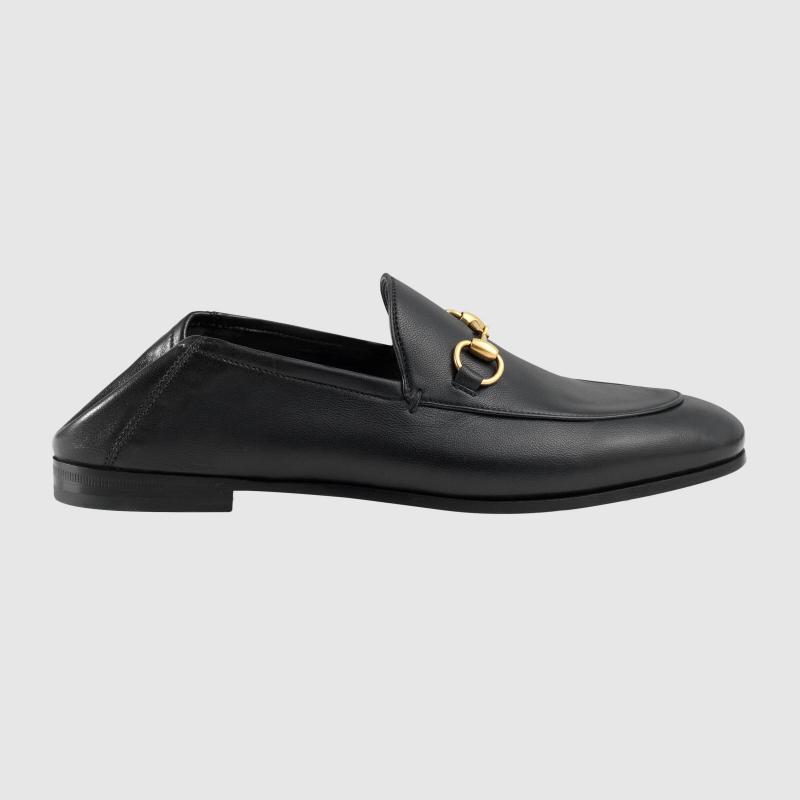 GUCCI Leather Horsebit loafer