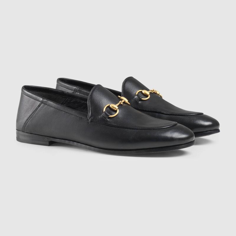 GUCCI Leather Horsebit loafer