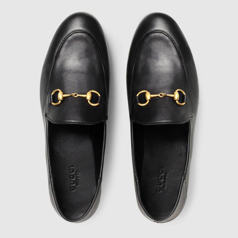 GUCCI Leather Horsebit loafer