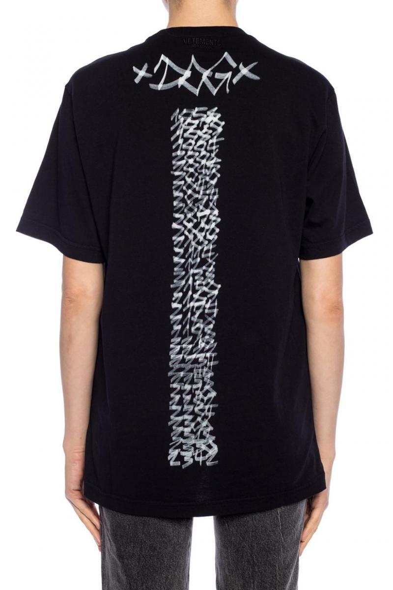 VETEMENTS black chinese dragon
