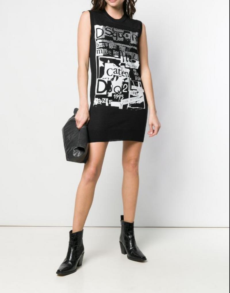 DSQUARED2 punk dress