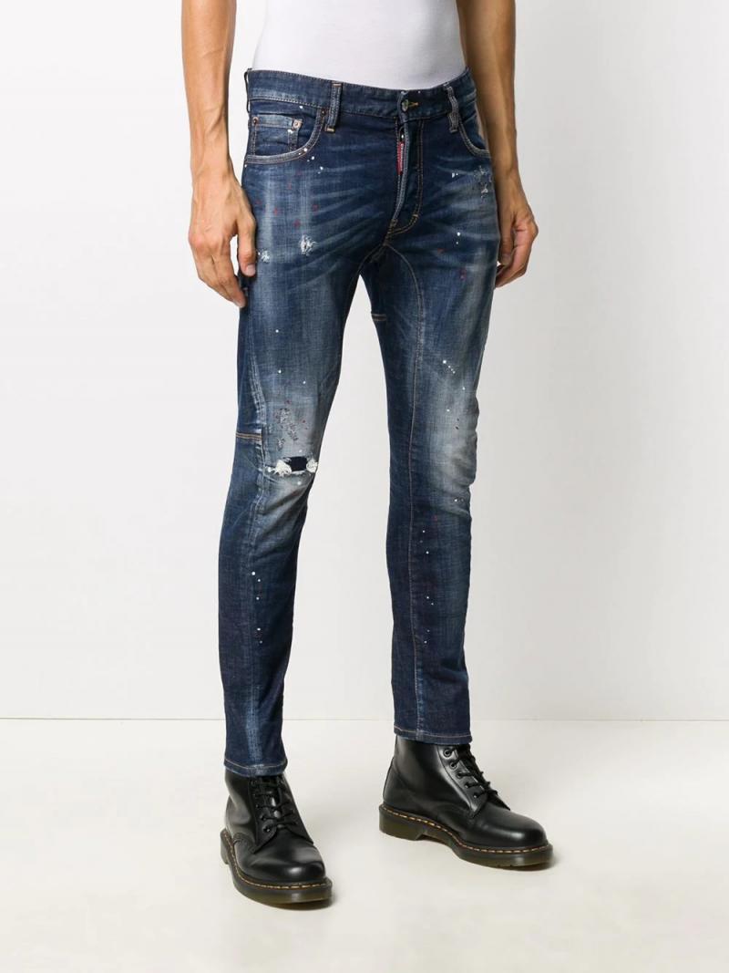 DSQUARED2 DENIM TIDY BIKER JEAN