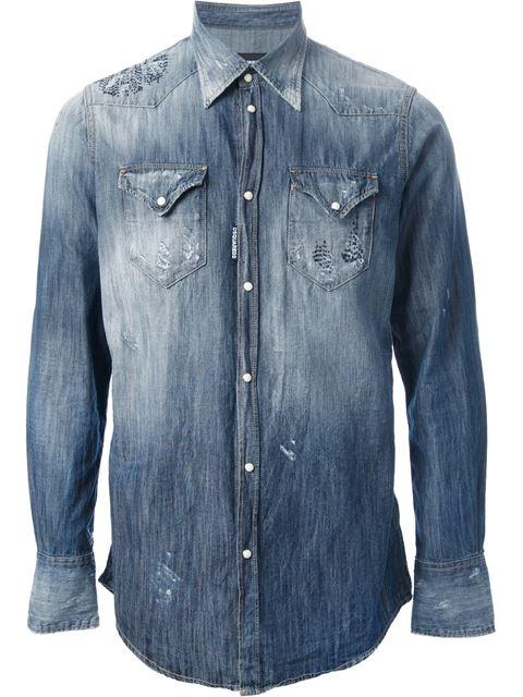 DSQUARED2  Western shirt