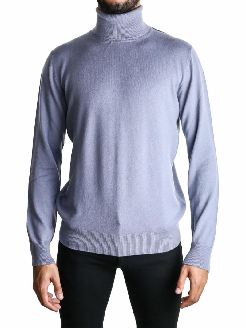 LANVIN light blue turtleneck sweater