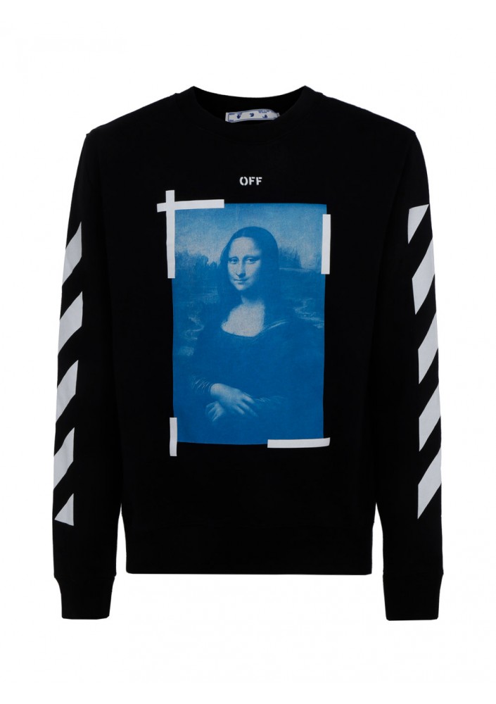 OFF-WHITE sweatshirt Mona Lisa