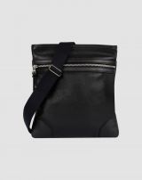 Dunhill London Boston Leather Envelope Bag